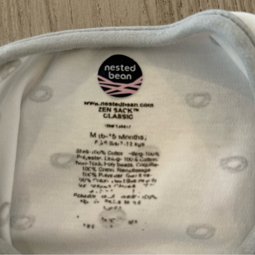 Zen Sack™ Classic, Wearable Blanket for Infants and Toddlers - Picture 4 of 4